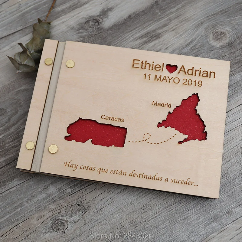 Map engraved wedding guestbook - Custom Star Map 리뷰 및 가격