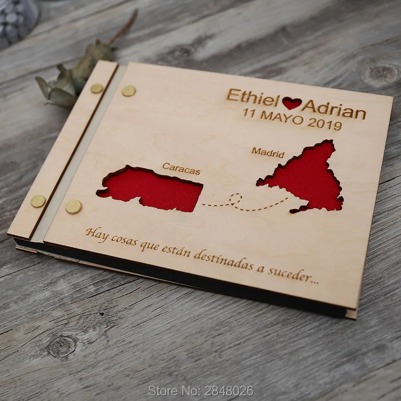 Map engraved wedding guestbook - Custom Star Map 리뷰 및 가격