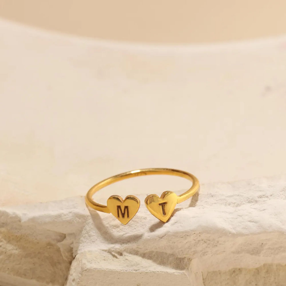 COOLTIME Custom Heart Initial  - Initial Ring Custom 리뷰 및 가격