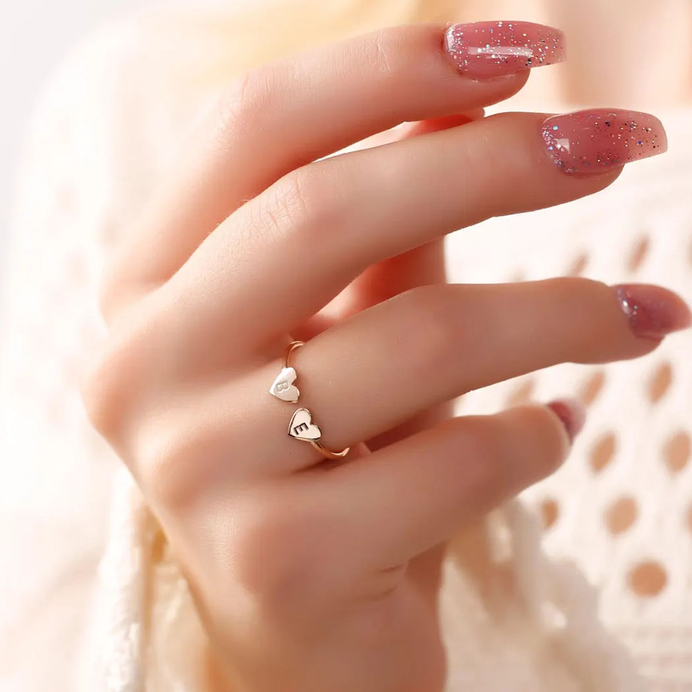 COOLTIME Custom Heart Initial  - Initial Ring Custom 리뷰 및 가격
