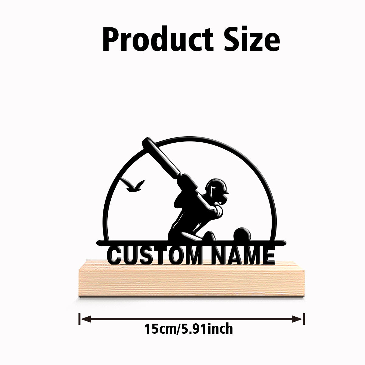 1pc Personalized Custom Baseba - Engraved Wood Frame 리뷰 및 가격