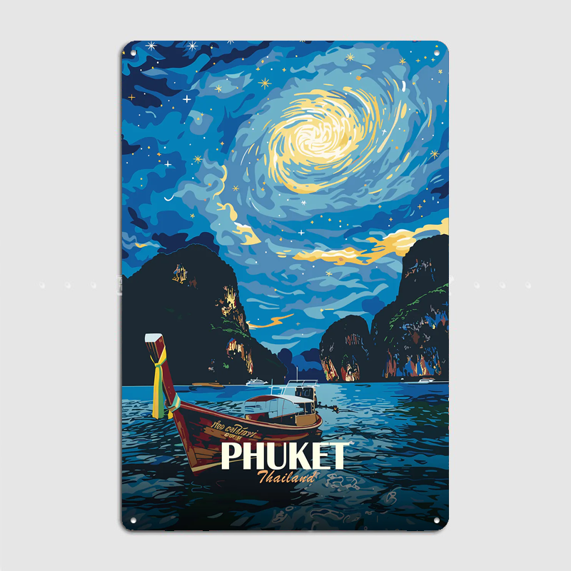 Phuket Thailand Night Sky Boat - Custom Night Sky 리뷰 및 가격