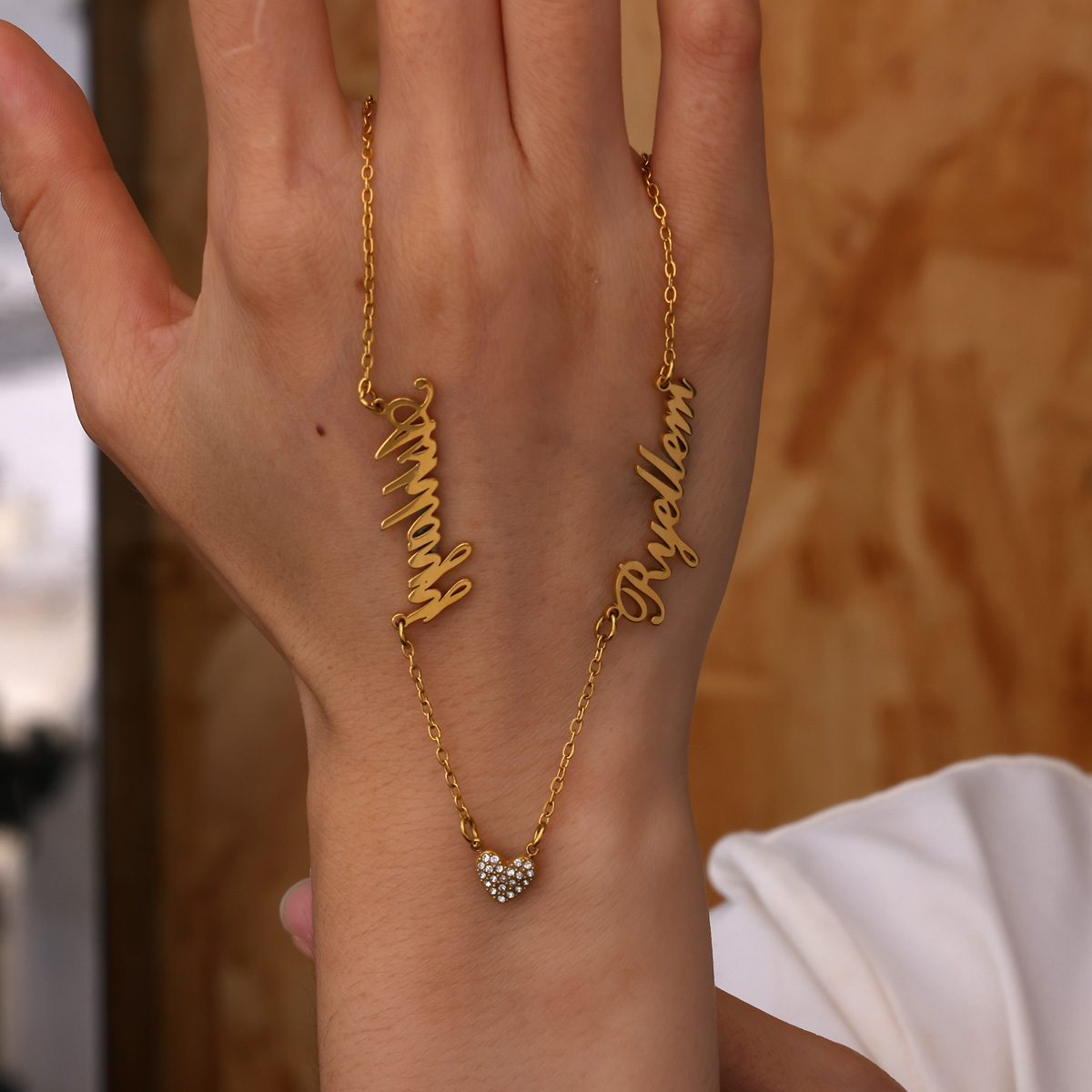 Custom Two Name Necklace For W - Name Necklace Custom 리뷰 및 가격