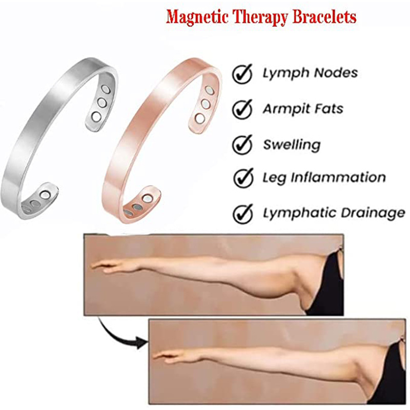 Trendy 4 Color Magnetic Bangle - Coordinates Bracelet 리뷰 및 가격