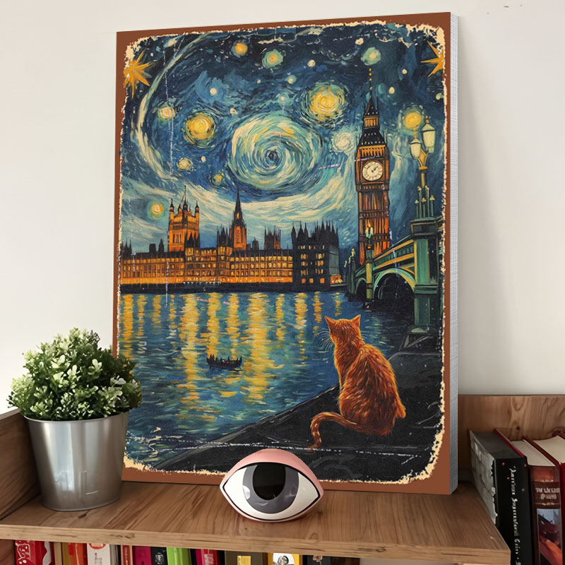 London Night Sky Prints Poster - Custom Night Sky 리뷰 및 가격