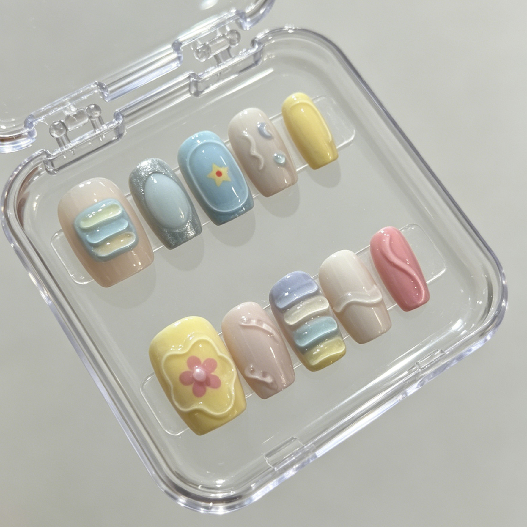 10 hand pressed short square n - Pressed Flower Art 리뷰 및 가격