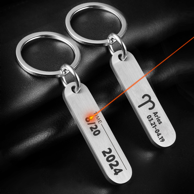 Customized Key Chains with Las - Initial Ring Custom 리뷰 및 가격