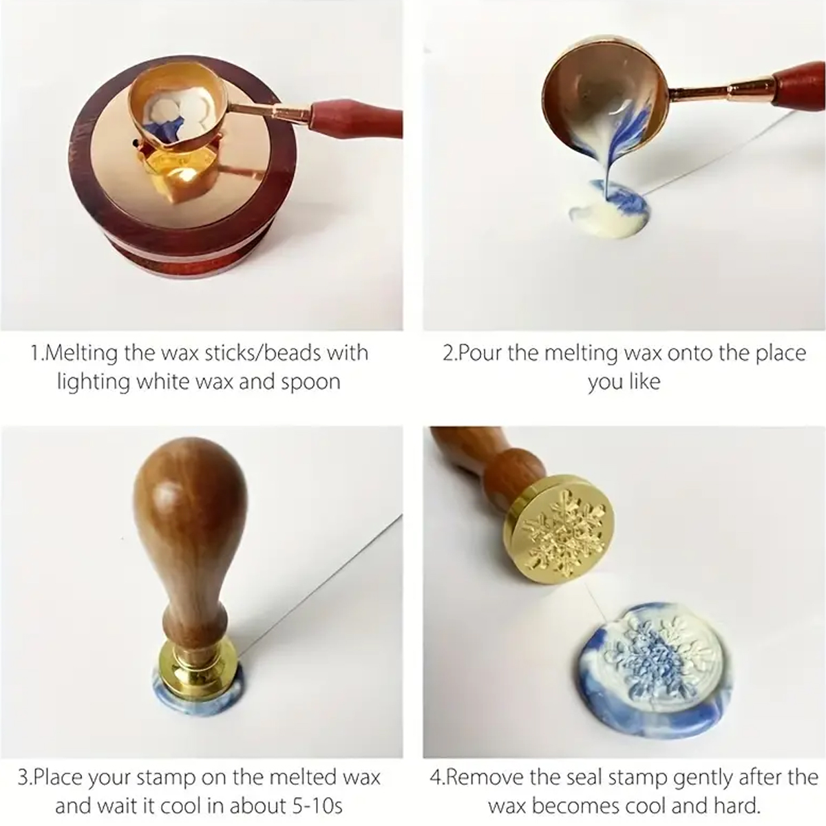 100pc/bag Wax Seal Beads Kit,D - Wax Seal Letter Kit 리뷰 및 가격