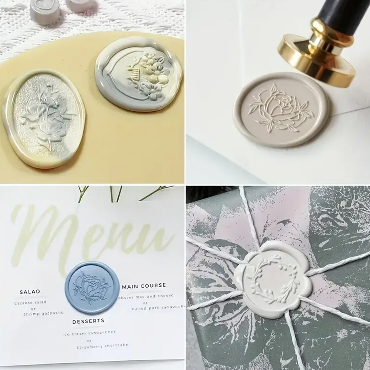 100pc/bag Wax Seal Beads Kit,D - Wax Seal Letter Kit 리뷰 및 가격