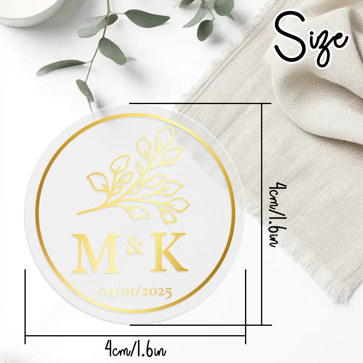 30/60/120/240pcs Custom Text R - Personalised Candle Label 리뷰 및 가격