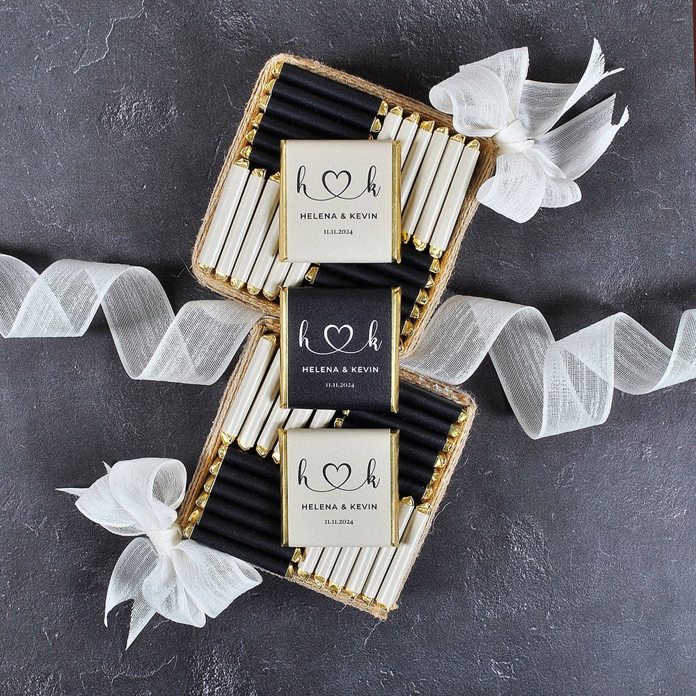 50pcs Wedding Chocolate Packin - Personalised Candle Label 리뷰 및 가격