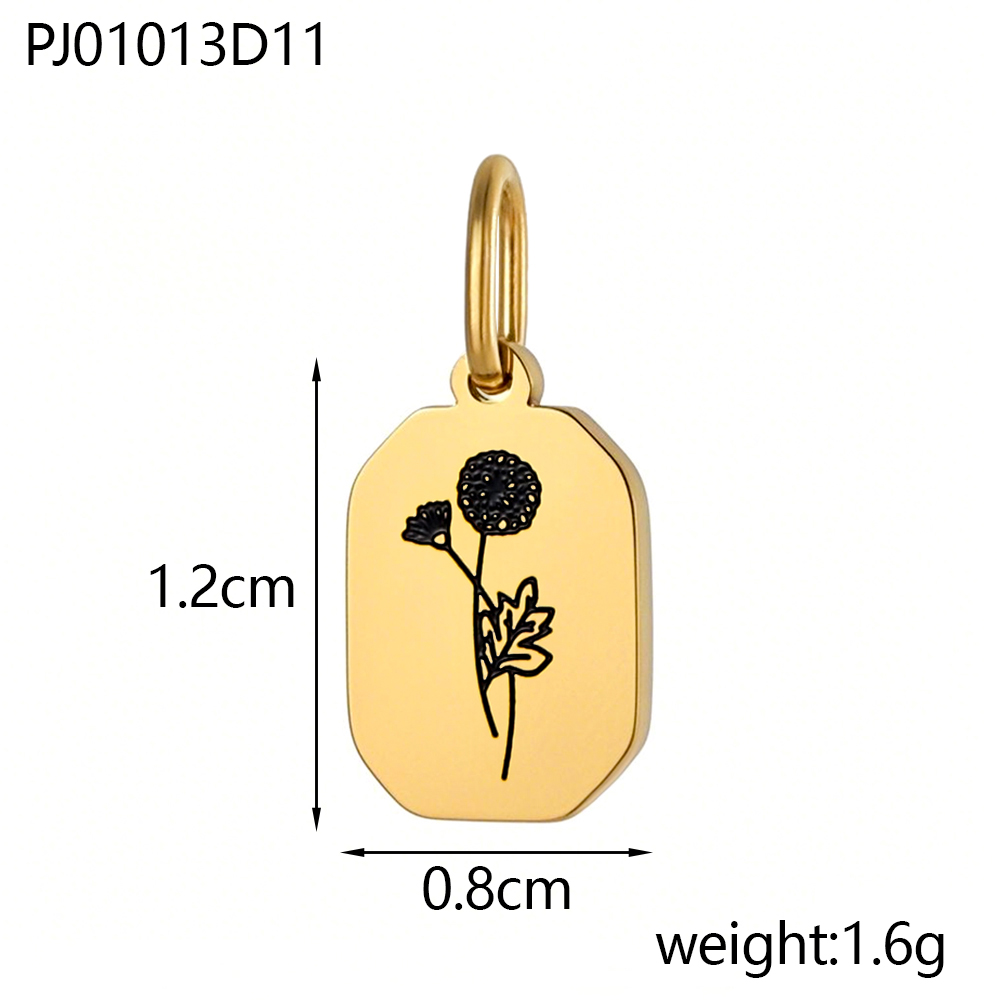 Chic Hot Sale Birth Month Crys - Birth Flower Necklace 리뷰 및 가격