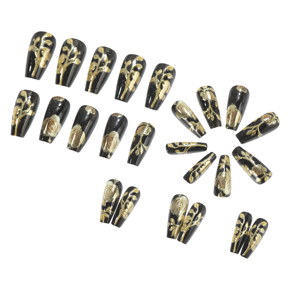3D fake nails for women girls  - Pressed Flower Art 리뷰 및 가격