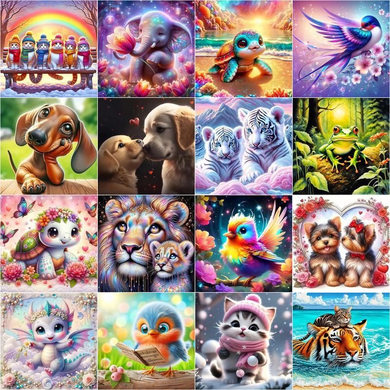 1pc frameless  5d Diamond Pain - Photo Mosaic Print 리뷰 및 가격