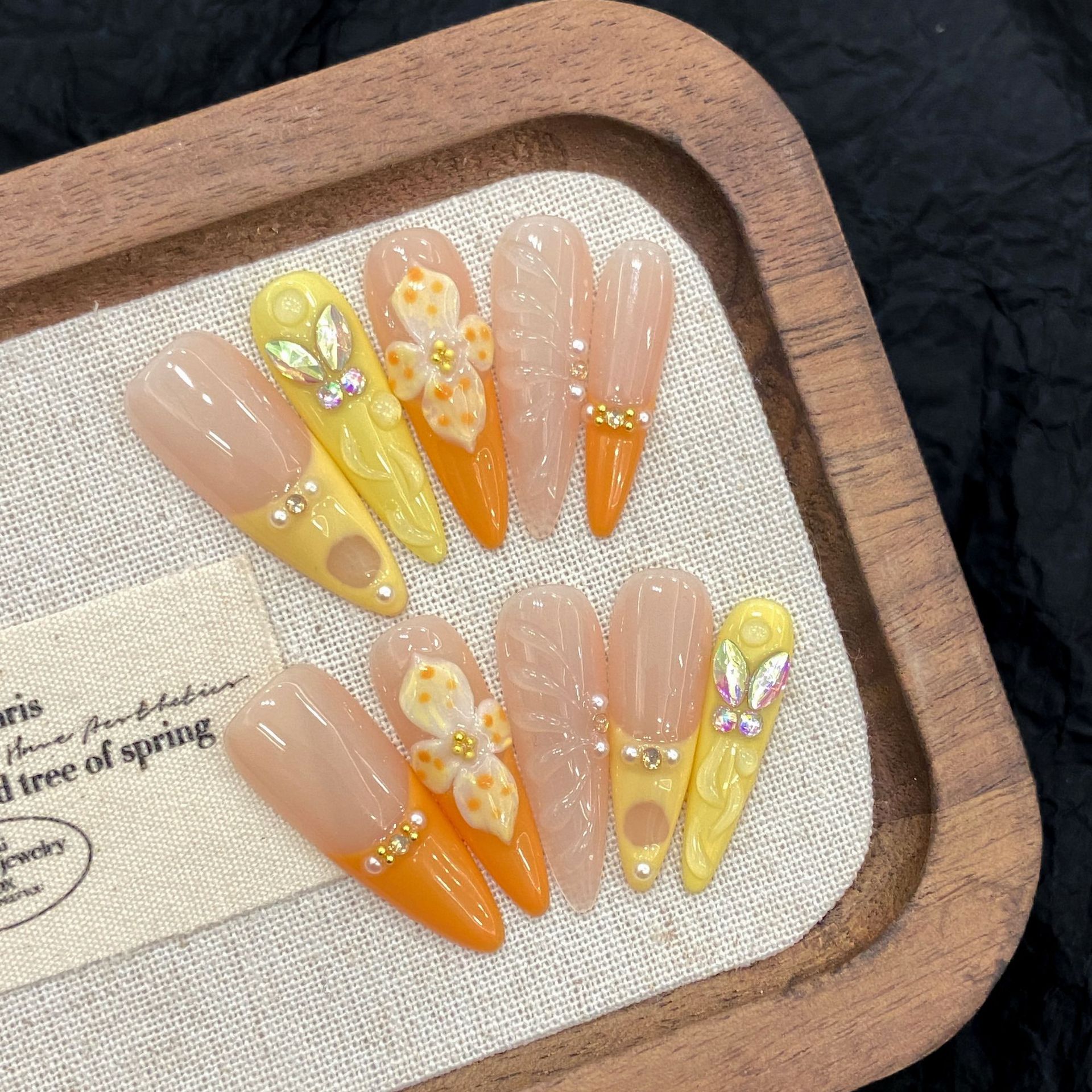 10pcs Handmade Summer Press on - Pressed Flower Art 리뷰 및 가격