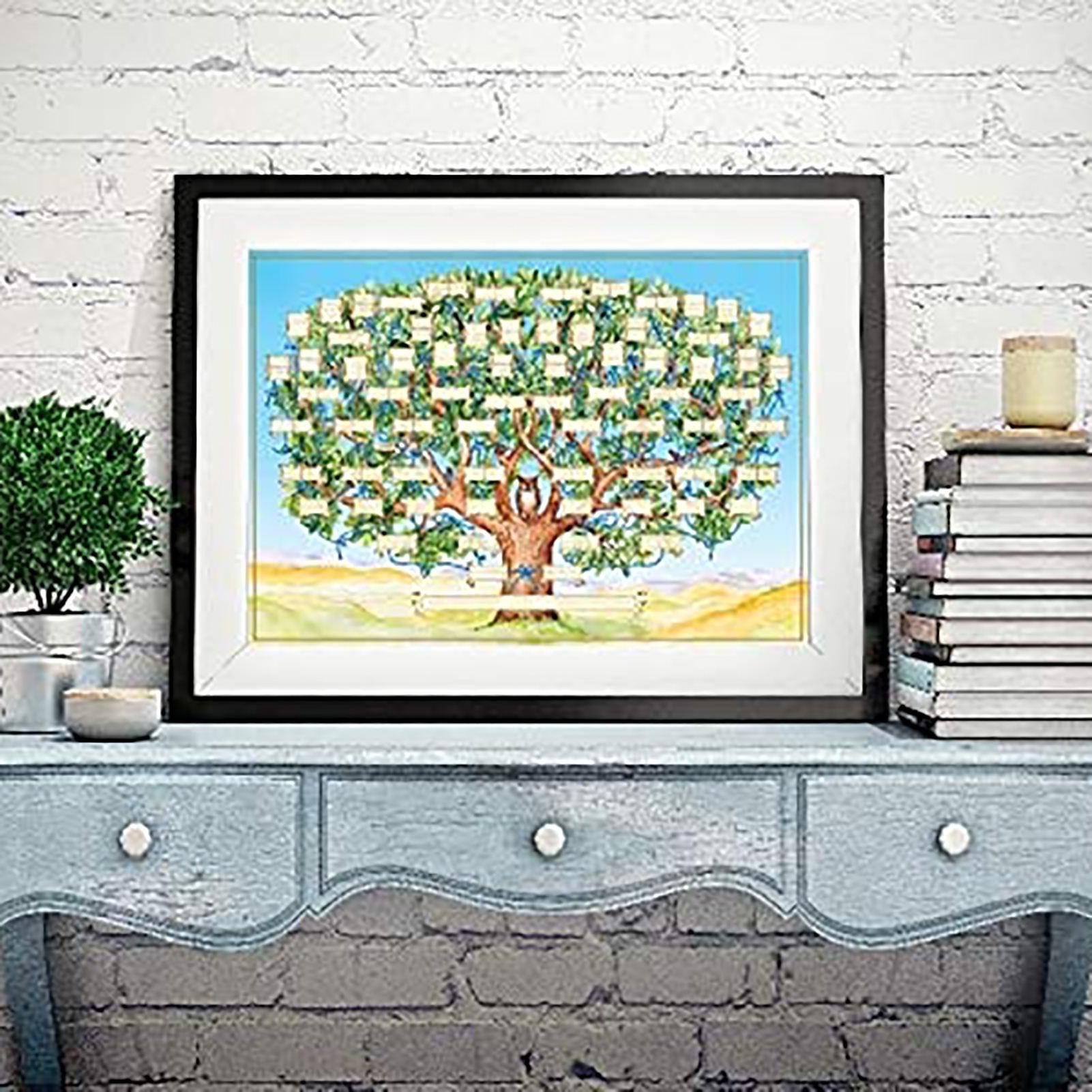 Fillable Family tree diagram C - Family Tree Print 리뷰 및 가격