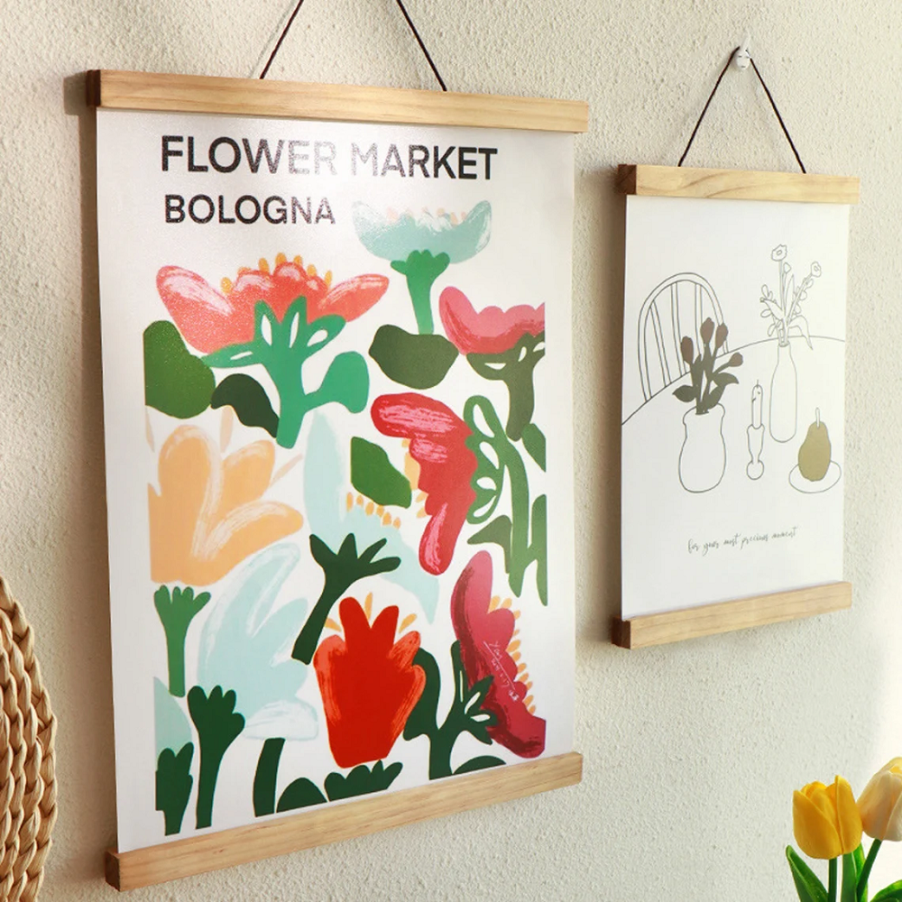 1PC Magnetic Wooden Picture Ha - Engraved Wood Frame 리뷰 및 가격