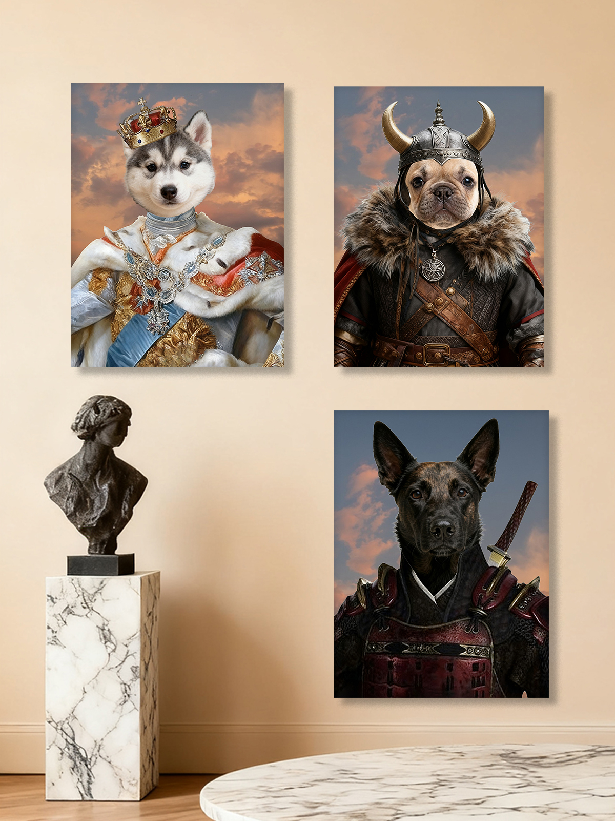 Customized Canvas Painting Roy - Pet Portrait Custom 리뷰 및 가격