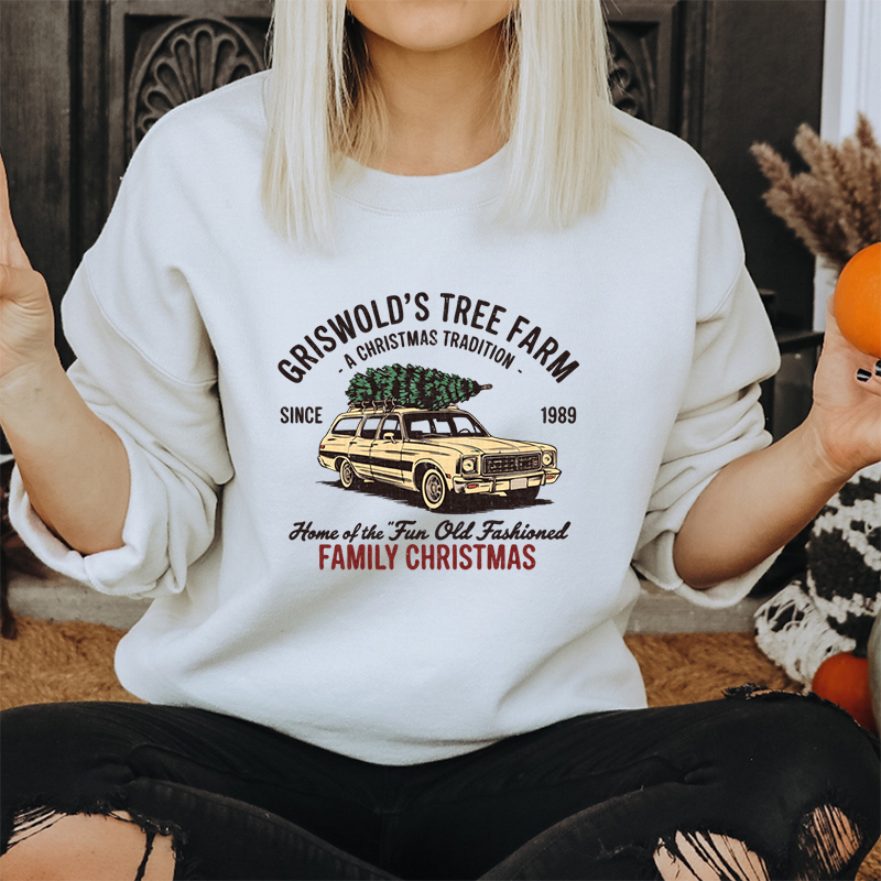 Family Christmas Tree Farm Gra - Family Tree Print 리뷰 및 가격
