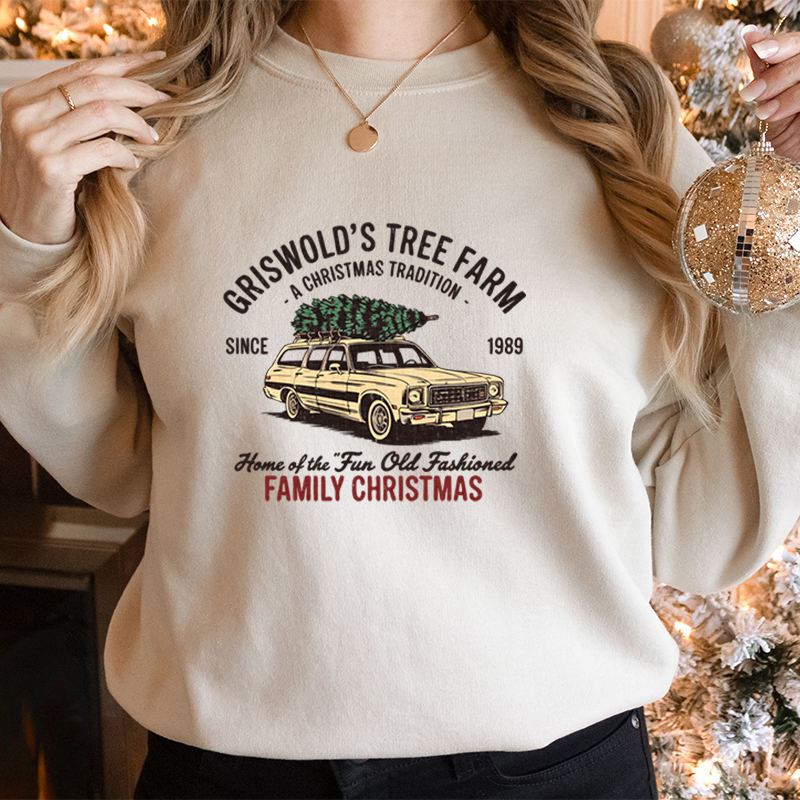 Family Christmas Tree Farm Gra - Family Tree Print 리뷰 및 가격