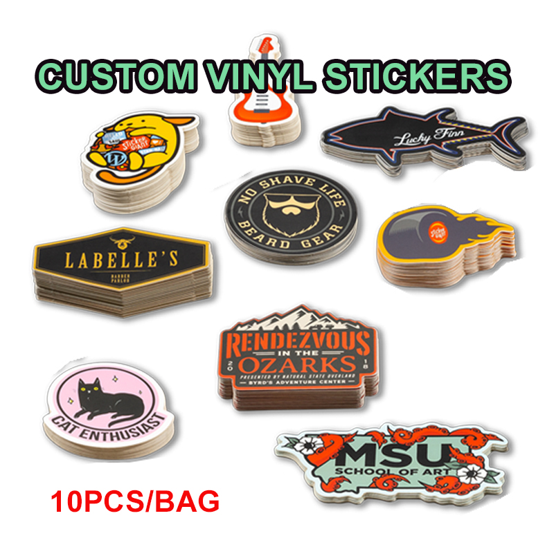 10pcs Custom Vinyl Sticker Lab - Custom Photo Book 리뷰 및 가격