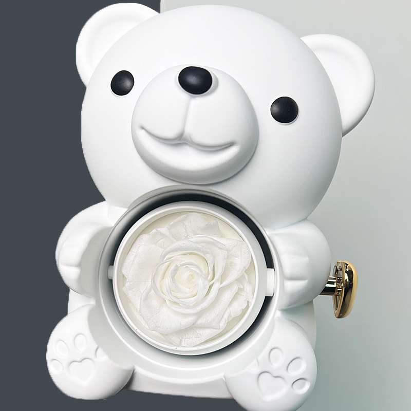 Eternal Rose Teddy Bear Jewelr - Name Necklace Custom 리뷰 및 가격