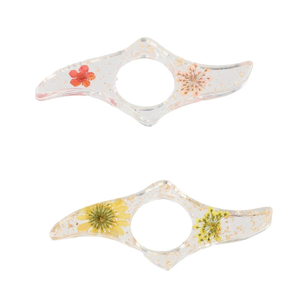 Book Accessories Acrylic Thumb - Dried Flower Bookmark 리뷰 및 가격