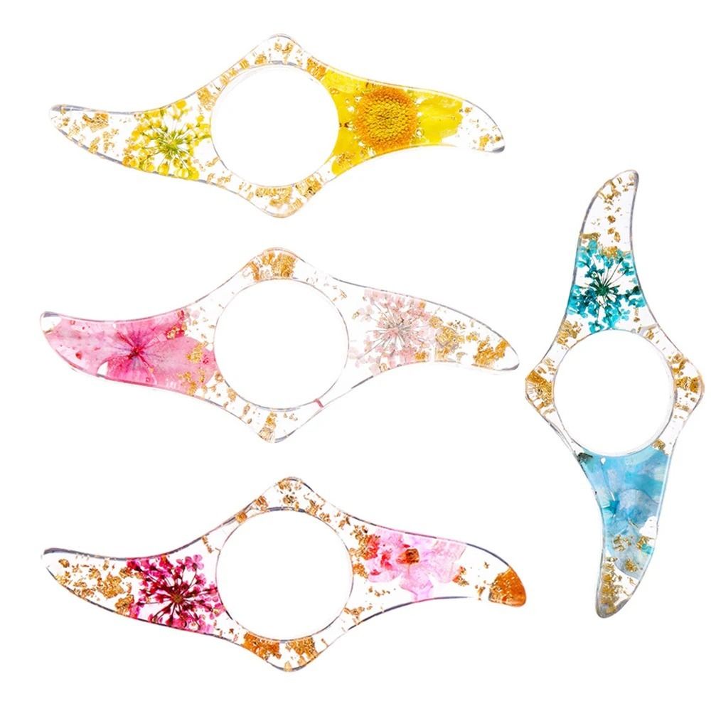 Book Accessories Acrylic Thumb - Dried Flower Bookmark 리뷰 및 가격