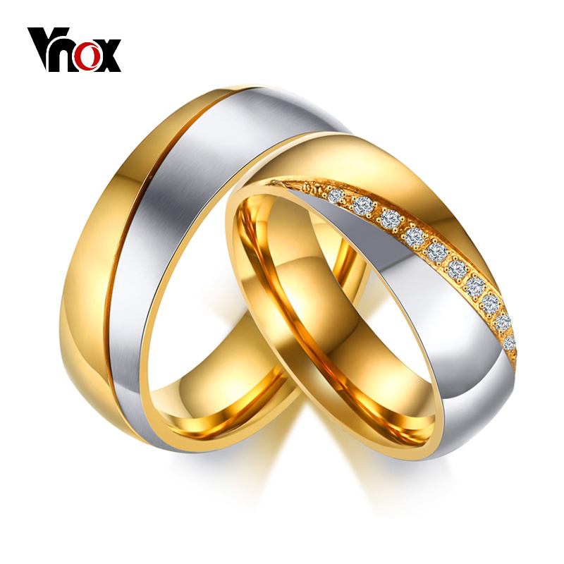 Vnox Temperament Wedding Rings - Initial Ring Custom 리뷰 및 가격