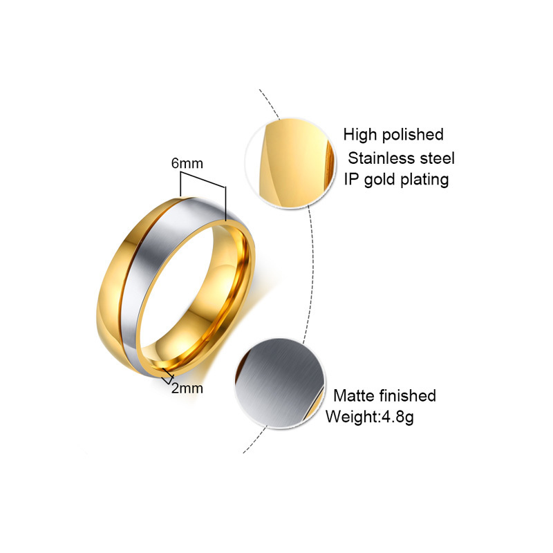 Vnox Temperament Wedding Rings - Initial Ring Custom 리뷰 및 가격
