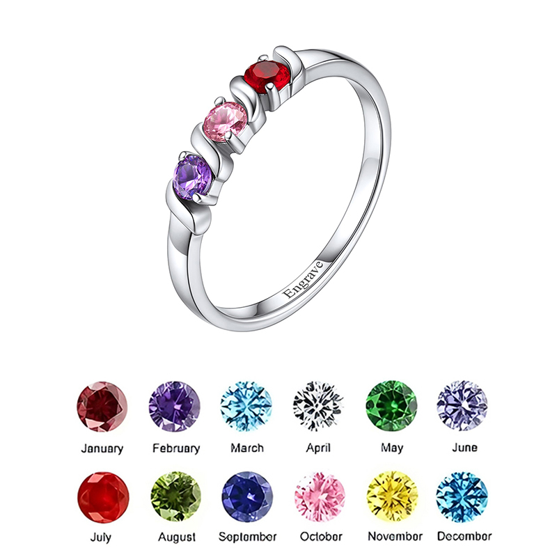 Personalized Names Ring with 1 - Initial Ring Custom 리뷰 및 가격