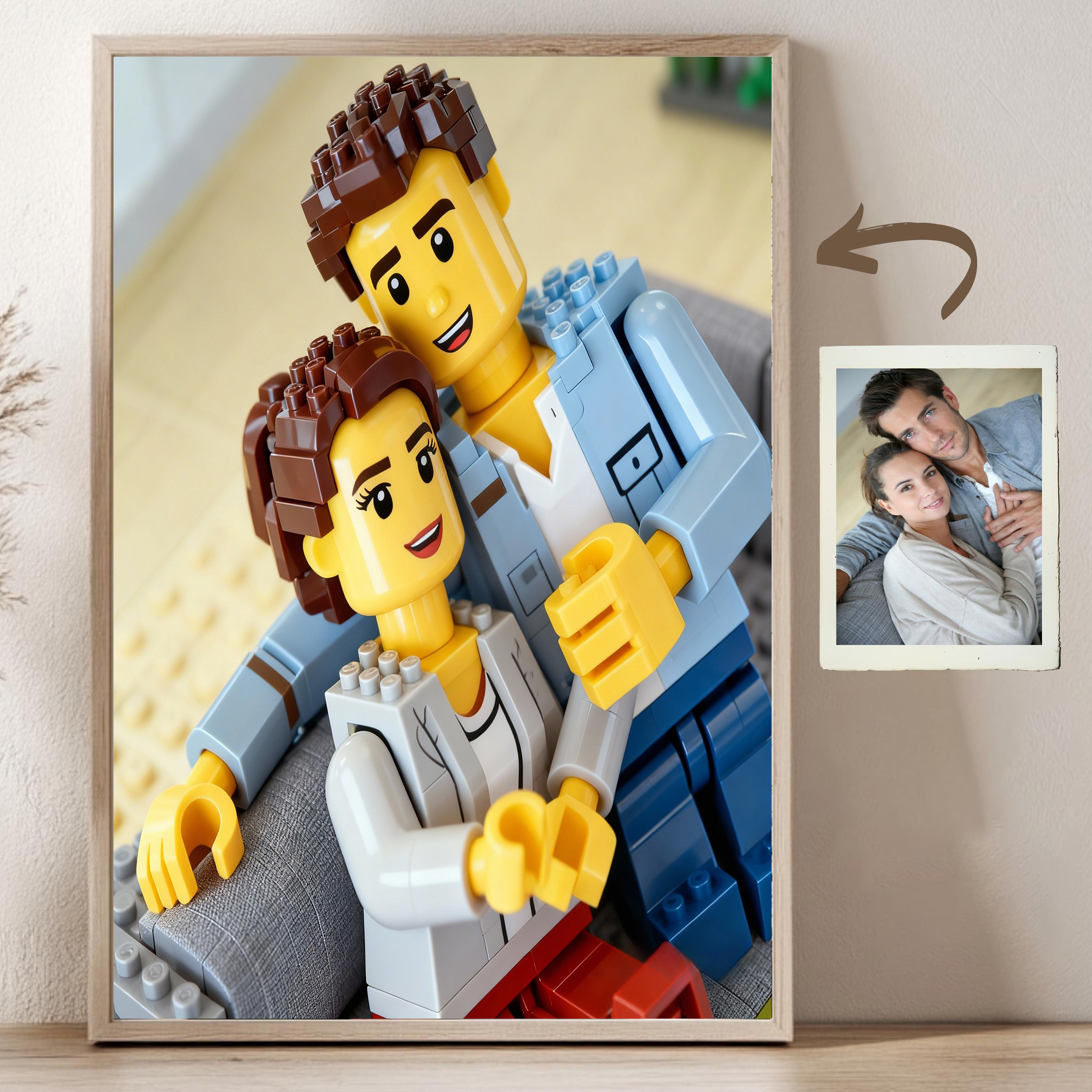 Custom Cartoon Building Block  - Custom Map Poster 리뷰 및 가격