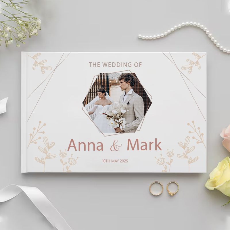 Personalized Guest Book for We - Custom Photo Book 리뷰 및 가격