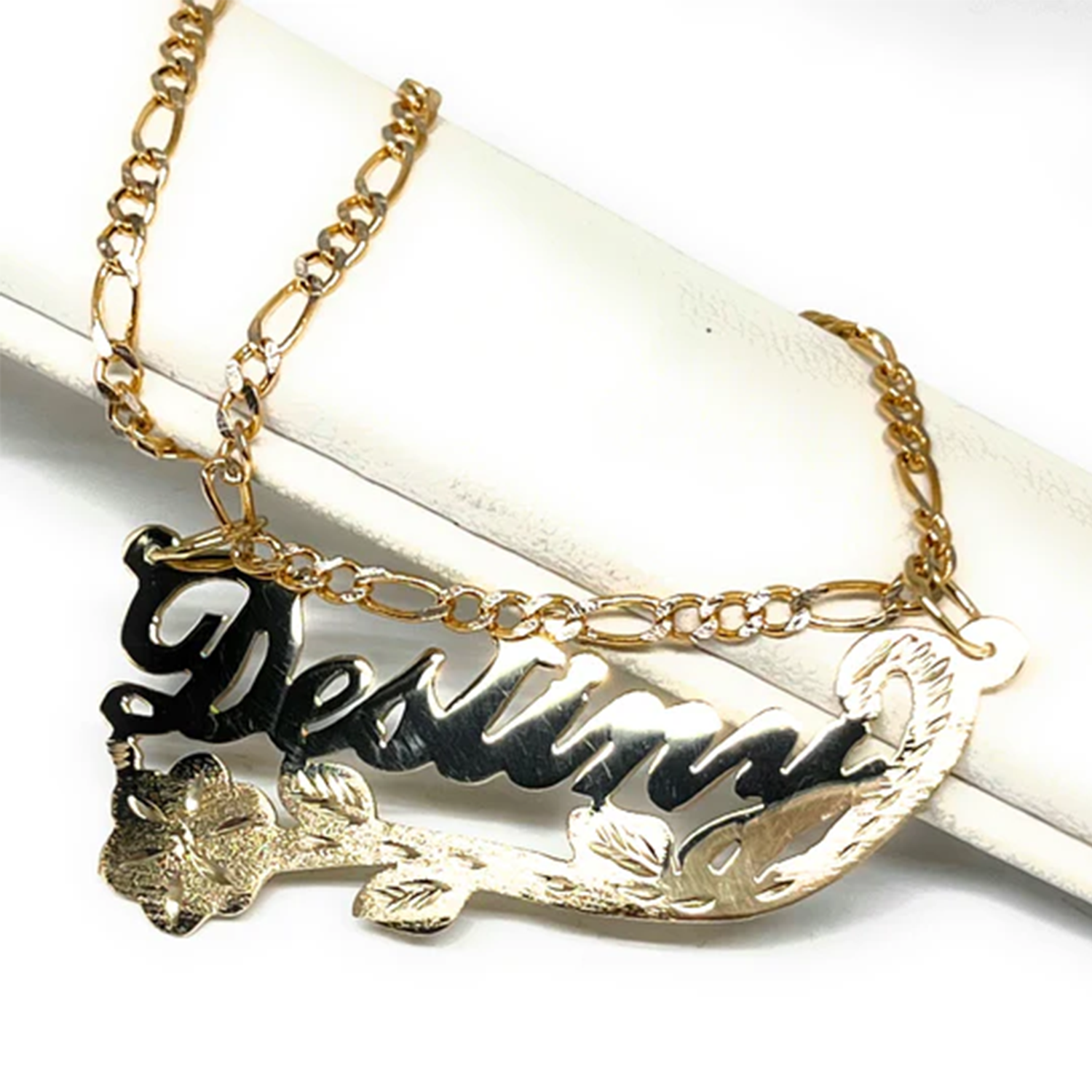 Custom Name Jewelry Retro Styl - Birth Flower Necklace 리뷰 및 가격