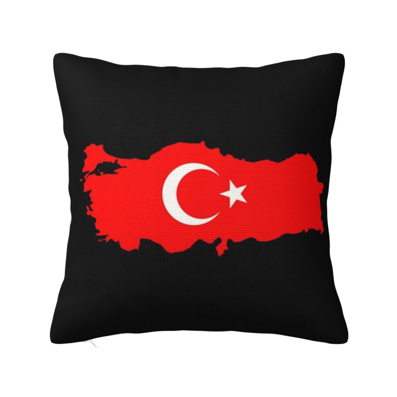 Custom Turkey Flag Map Pillow  - Custom Star Map 리뷰 및 가격