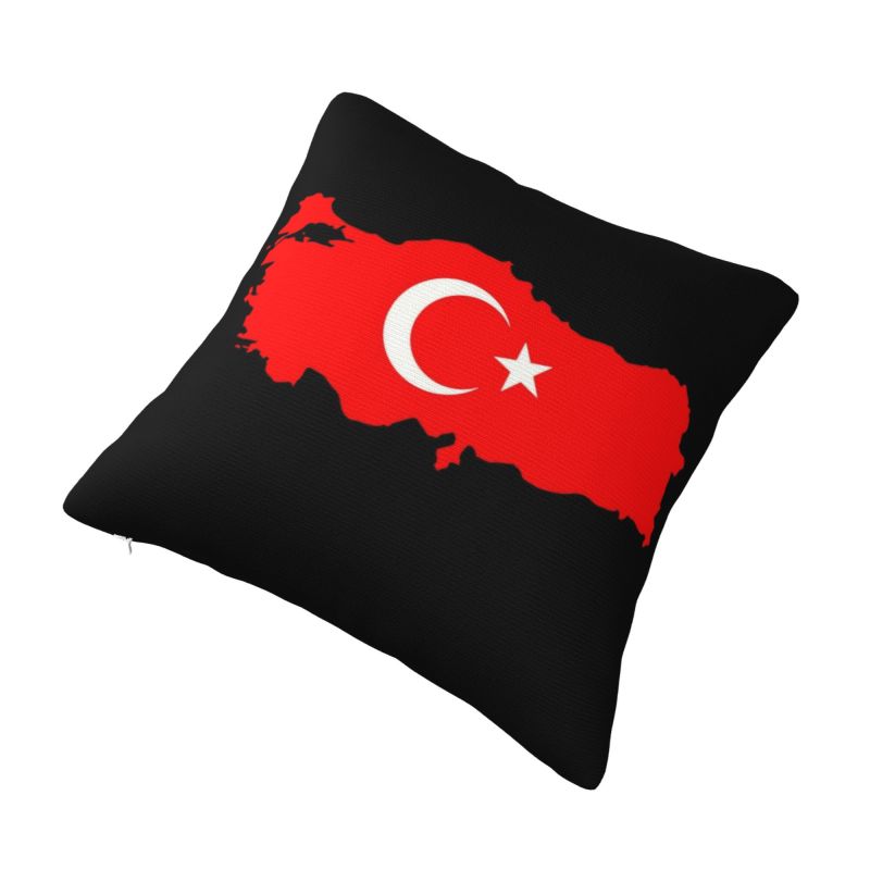 Custom Turkey Flag Map Pillow  - Custom Star Map 리뷰 및 가격