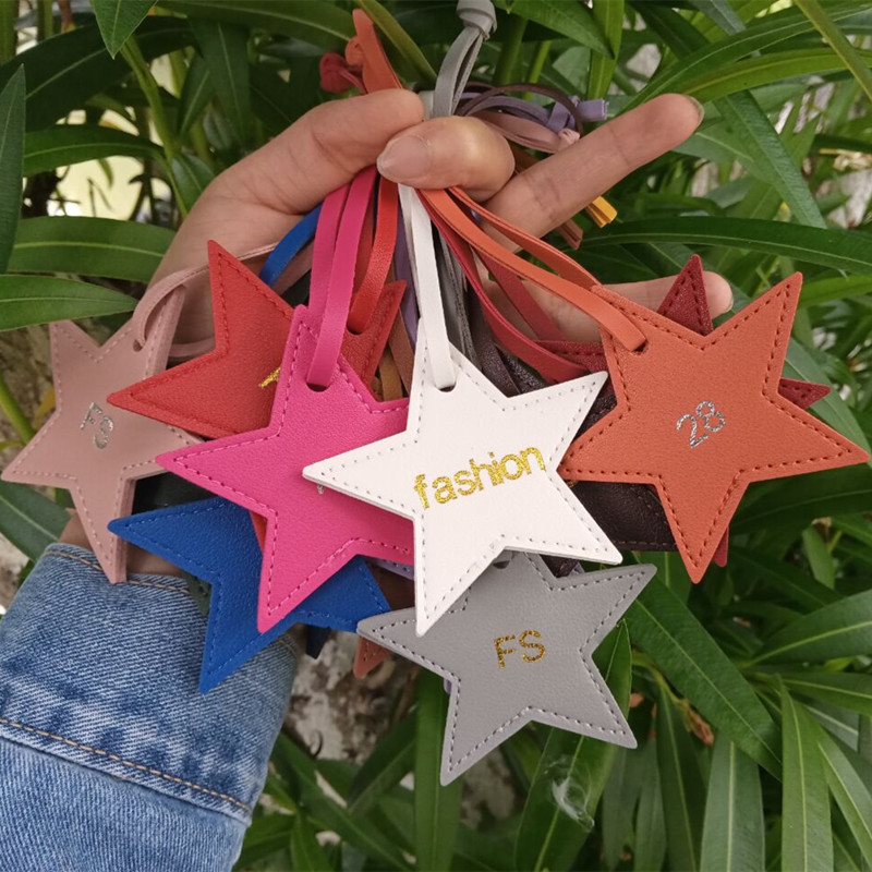 1PCS Free initials five pointe - Monogram Keychain Leather 리뷰 및 가격
