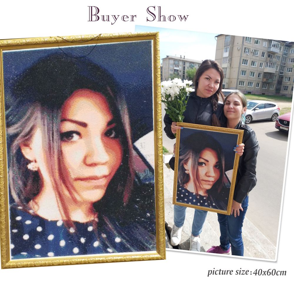 HUACAN 5d Diy Diamond Mosaic C - Photo Mosaic Print 리뷰 및 가격