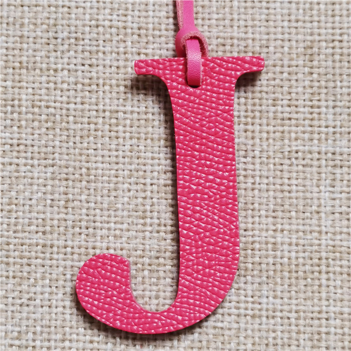 English Letter H I J K L M N A - Monogram Keychain Leather 리뷰 및 가격
