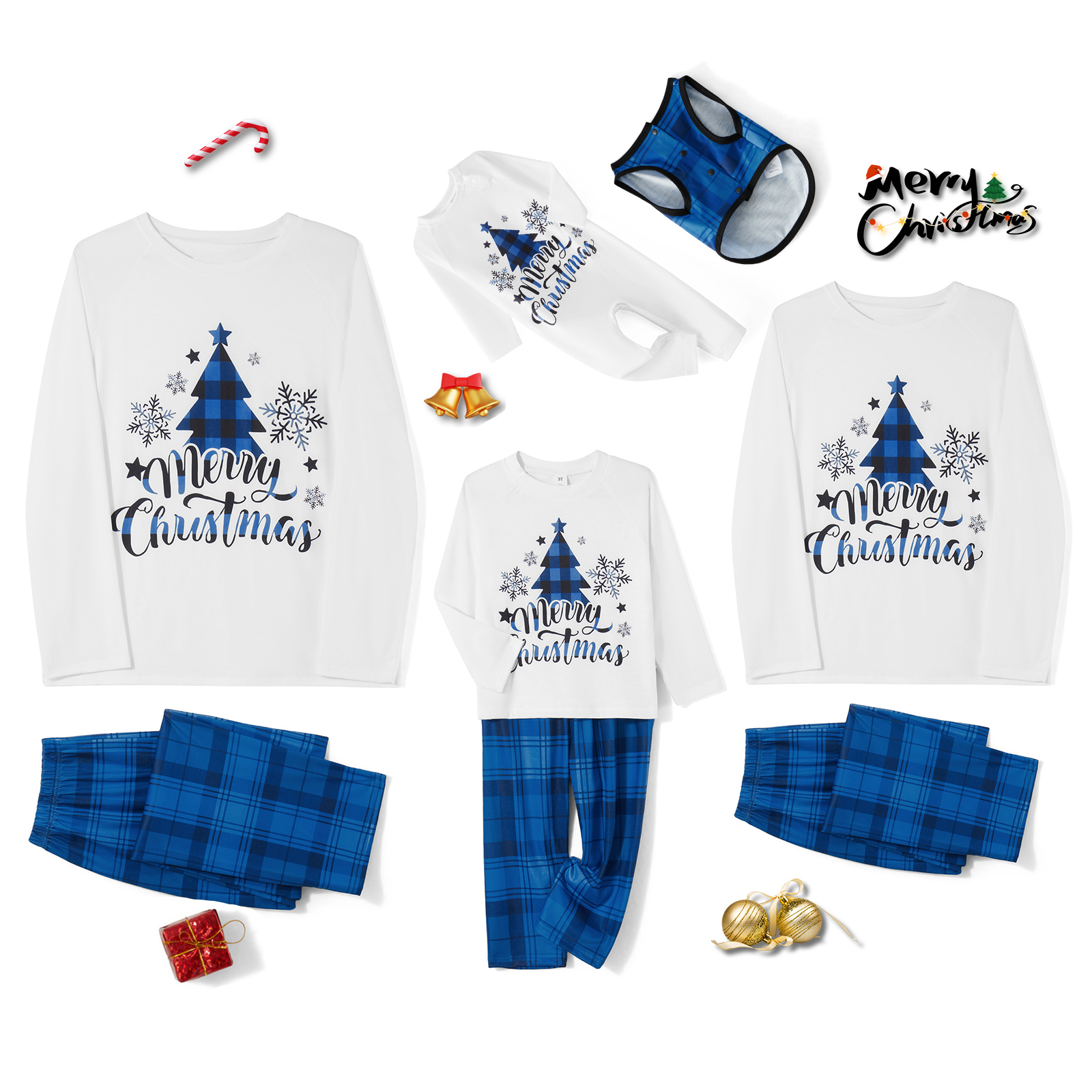 Family Matching Christmas Paja - Family Tree Print 리뷰 및 가격