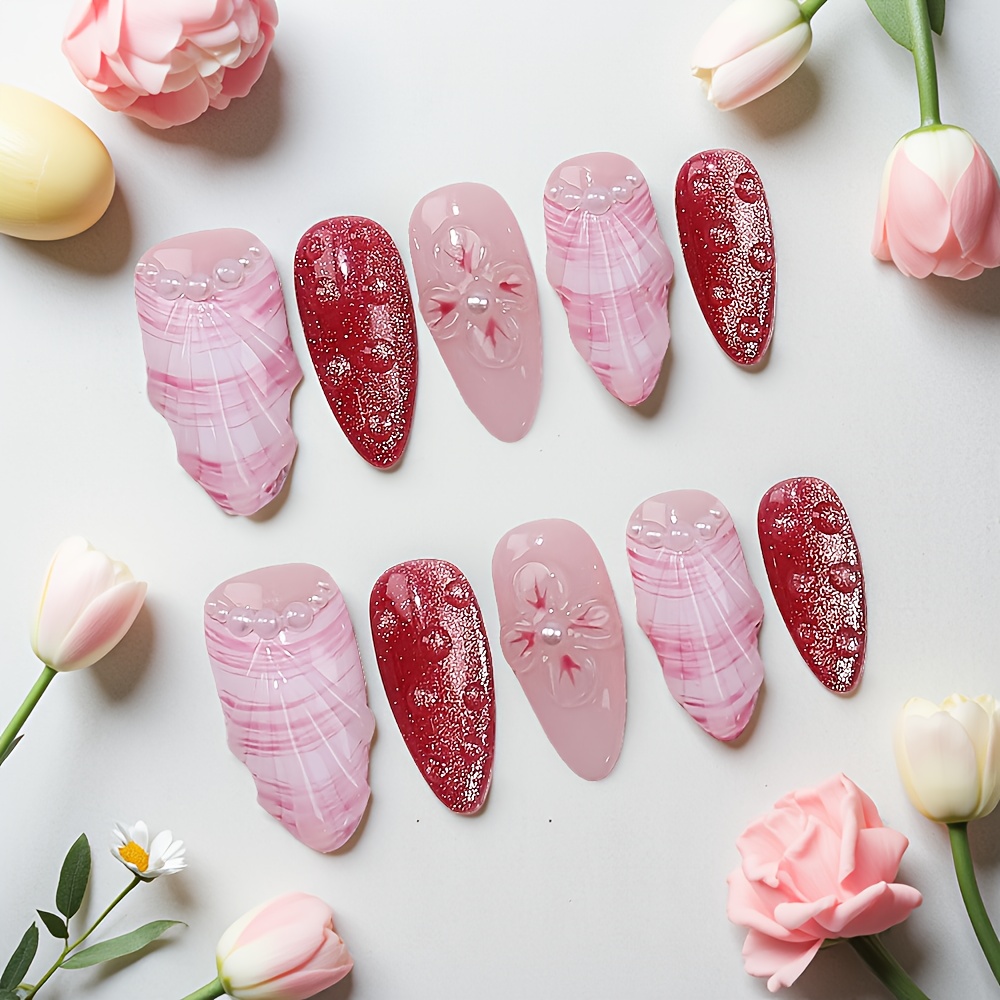 10pcs Medium Almond Handmade P - Pressed Flower Art 리뷰 및 가격