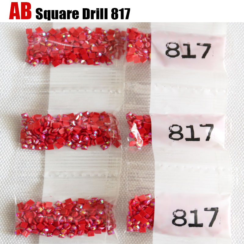 HOMFUN AB Square Drill DIY Dia - Photo Mosaic Print 리뷰 및 가격