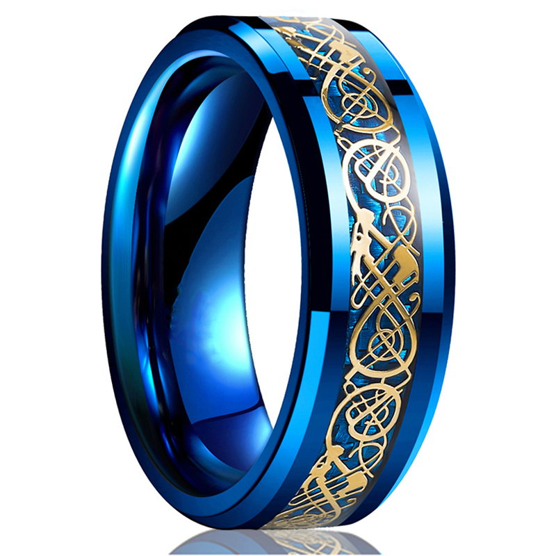 Fashion 8mm Men's Stainless St - Initial Ring Custom 리뷰 및 가격