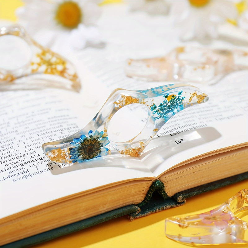 1/3 Pcs Dried Flower Resin Boo - Dried Flower Bookmark 리뷰 및 가격
