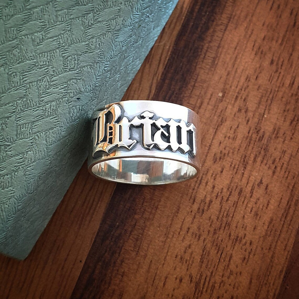 12MM Men' Gothic Rings Persona - Initial Ring Custom 리뷰 및 가격