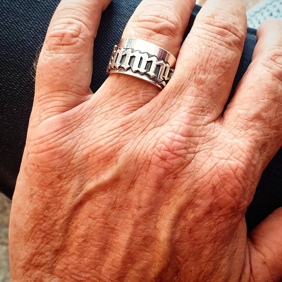 12MM Men' Gothic Rings Persona - Initial Ring Custom 리뷰 및 가격