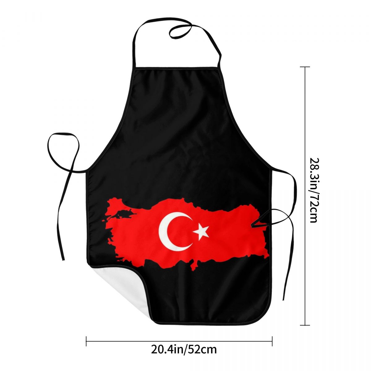 Custom Bib Turkey Flag Map Apr - Custom Star Map 리뷰 및 가격