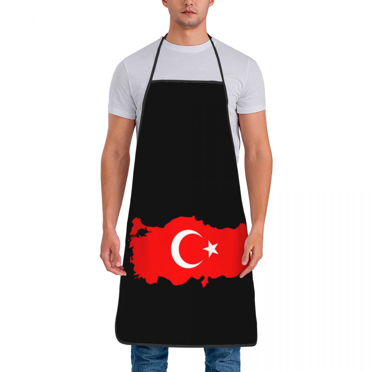 Custom Bib Turkey Flag Map Apr - Custom Star Map 리뷰 및 가격