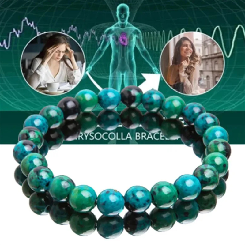 Chrysocolla Malachite Bracelet - Coordinates Bracelet 리뷰 및 가격