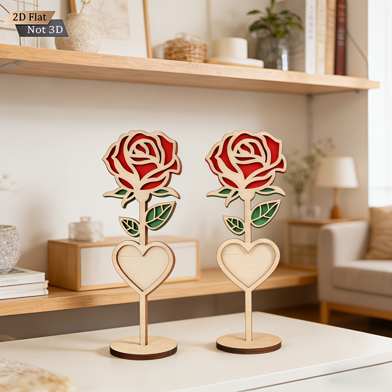 2pcs Handmade Engraved 2D Wood - Engraved Wood Frame 리뷰 및 가격